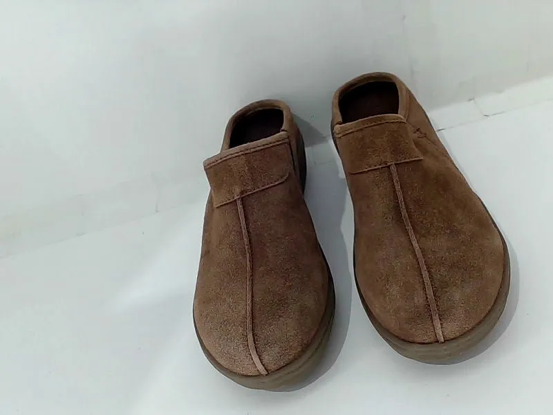 Women's Brown Suede Easy Spirit Shana Clog Size 8.5 Pair of Shoes