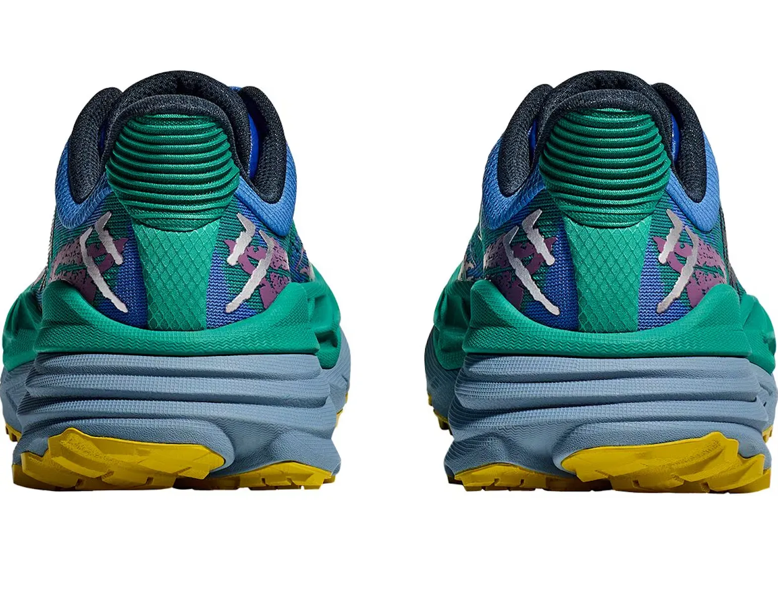 WOMEN'S HOKA STINSON 7 | VIRTUAL BLUE / TECH GREEN