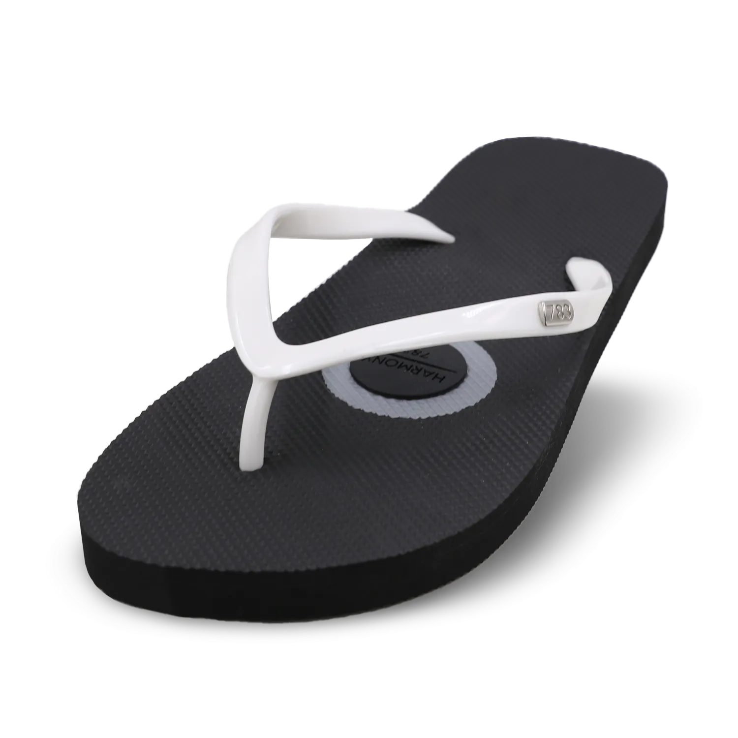 Women's Plug Flip Flop • Black & White