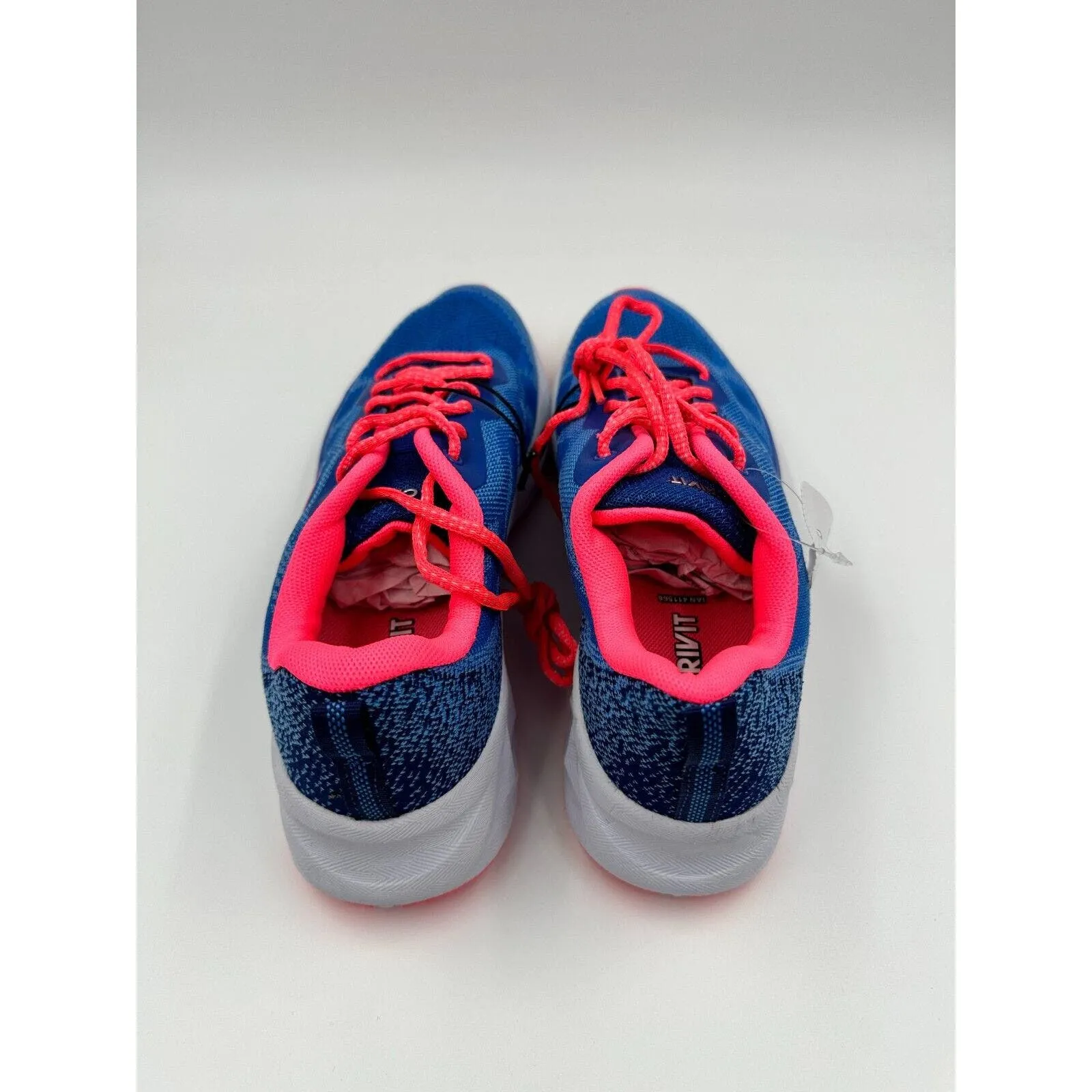 Women's Size 9 Retro Blue and Hot Pink Sneakers