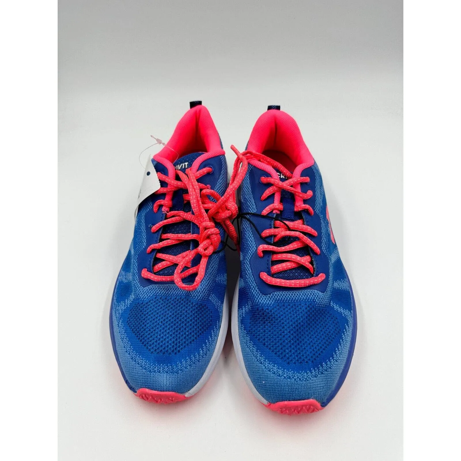 Women's Size 9 Retro Blue and Hot Pink Sneakers